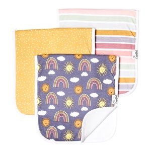 ✨SOLD✨Cooper Pearl ☀️ Hope Burp Cloths 3pk